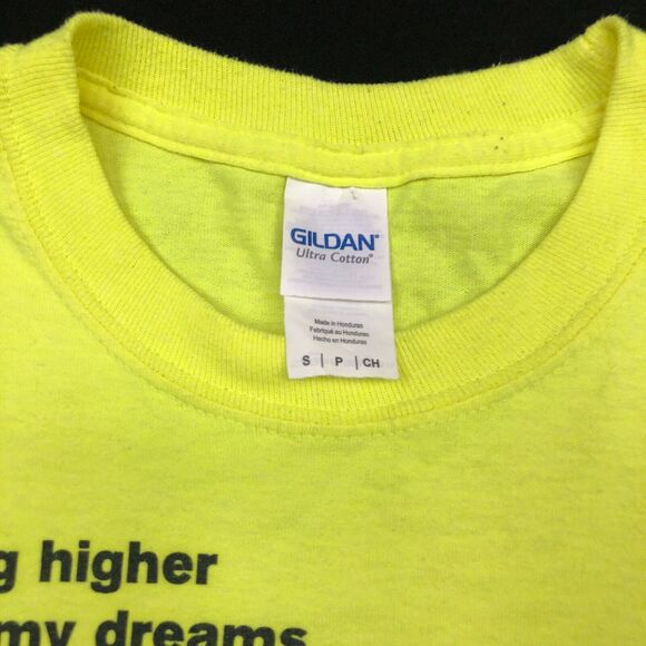 Goapele Dreamseeker Music Tee T Shirt Yellow Bright Size Small S B13 - Picture 3 of 4